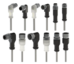 Conectores Injetados M8 e M12