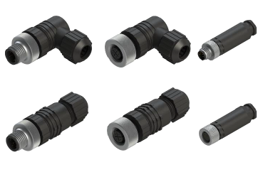 Conectores Montáveis M8 e M12