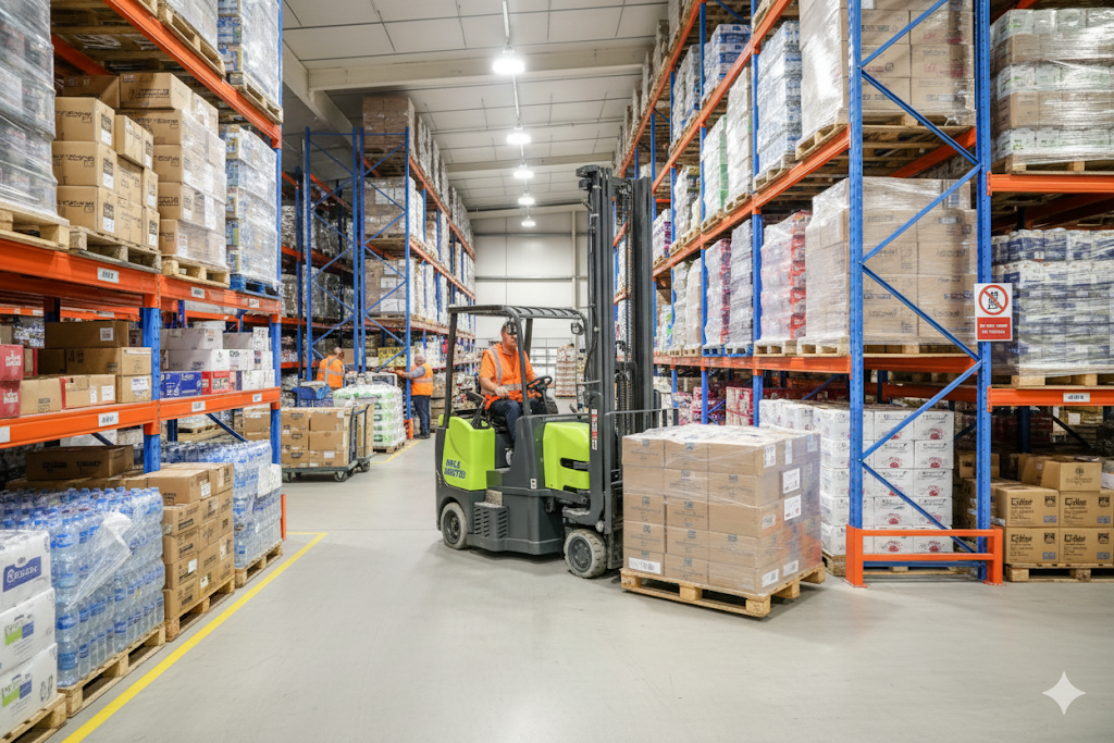 Warehouse and retail